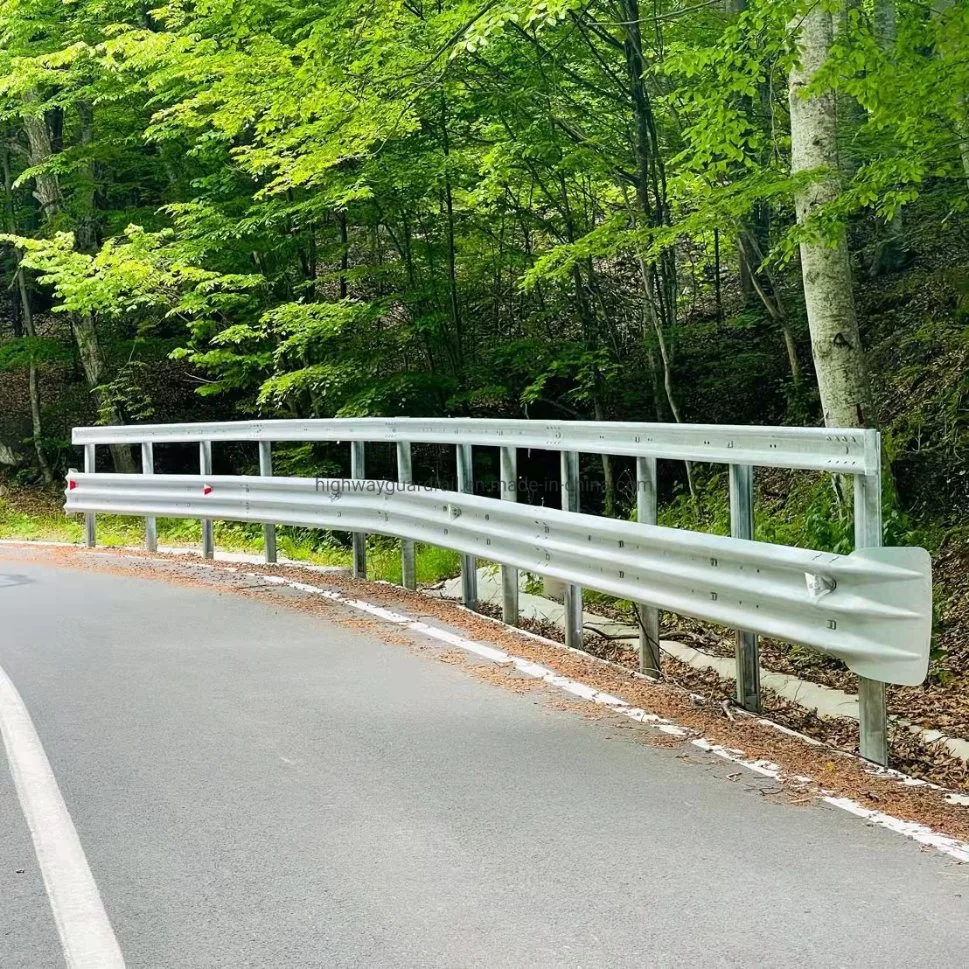 Corrugated Beam Highway Guardrail Road Safety Barrier for Sale