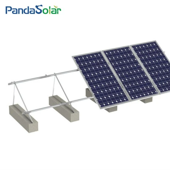 Système de support de triangle d'angle d'inclinaison fixe pour montage sur toit solaire