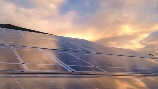 100kw outre du système de panneau solaire photovoltaïque domestique de montage au sol sur le toit de la maison